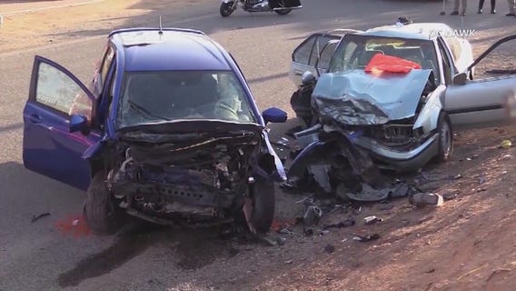 Illegal street race kills two children, ages 6 and 8, in Perris