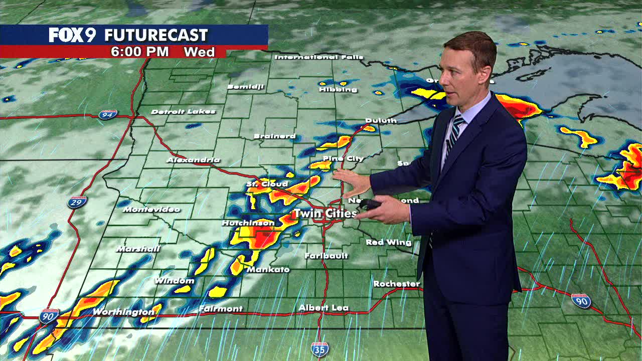 MN weather: Late day storms on Wednesday | FOX 9 Minneapolis-St. Paul