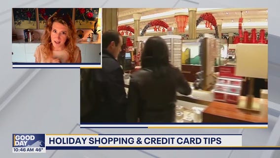 Holiday shopping and credit card tips