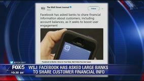 Facebook seeking financial data?