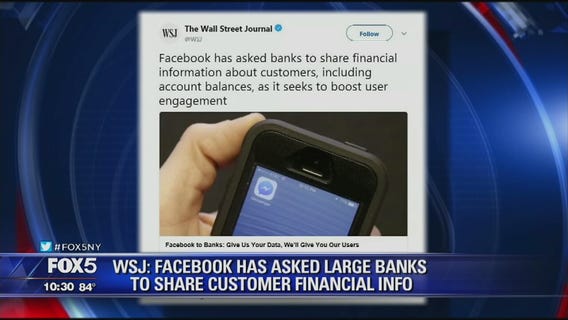 Facebook seeking financial data?