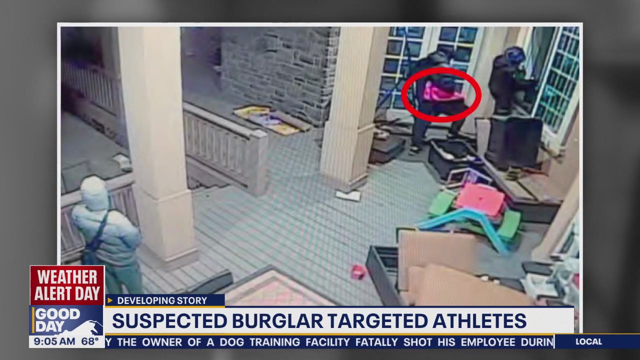 Suspect arrested for targeting athletes in burglaries, home invasions