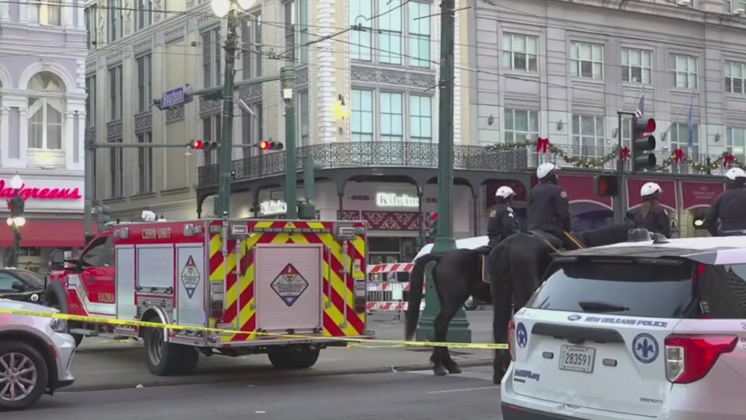 Deadly New Orleans attack: 10 dead on Bourbon St.