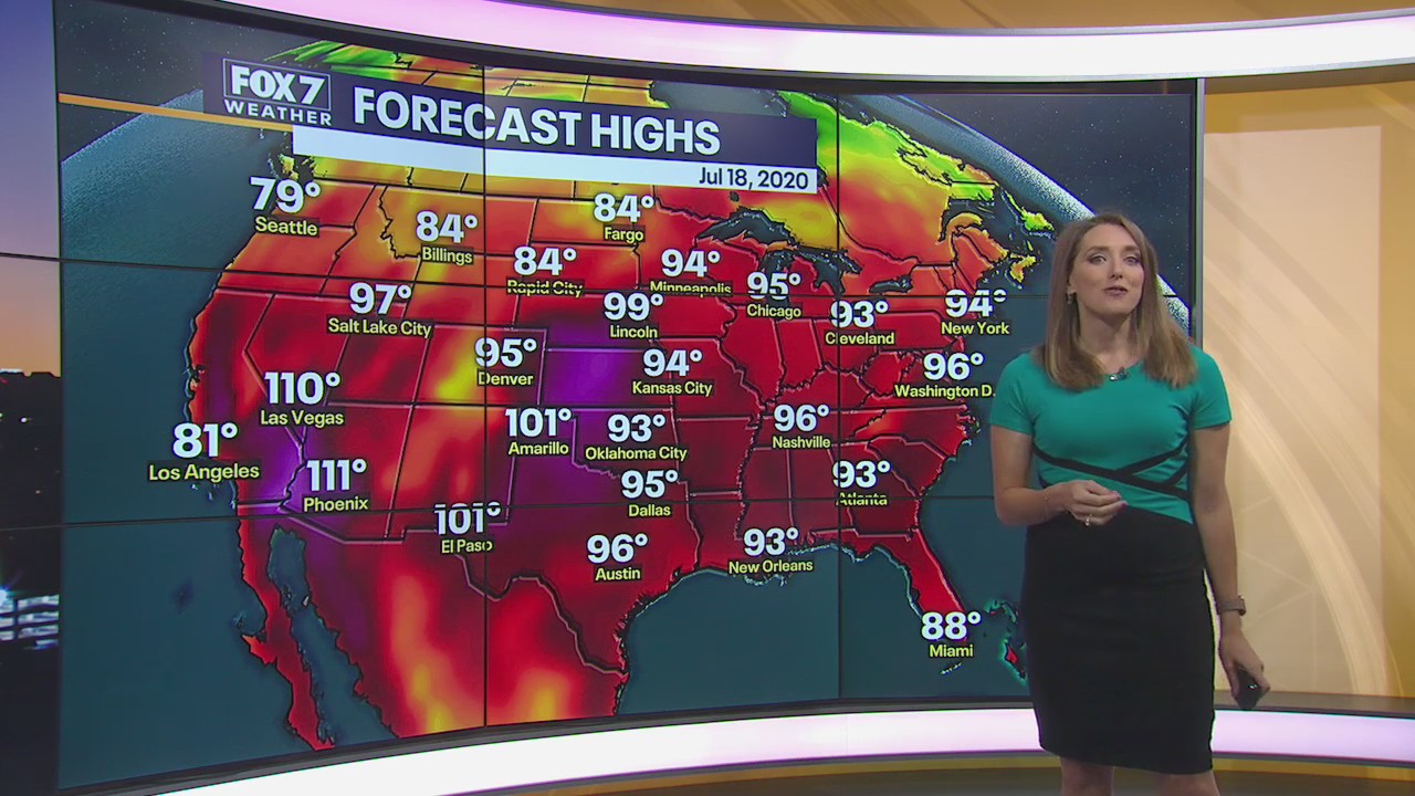 Morning weather forecast for July 18,2020