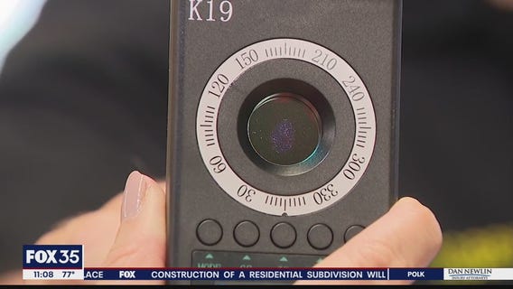 Victim: Spy camera placed near bedroom window