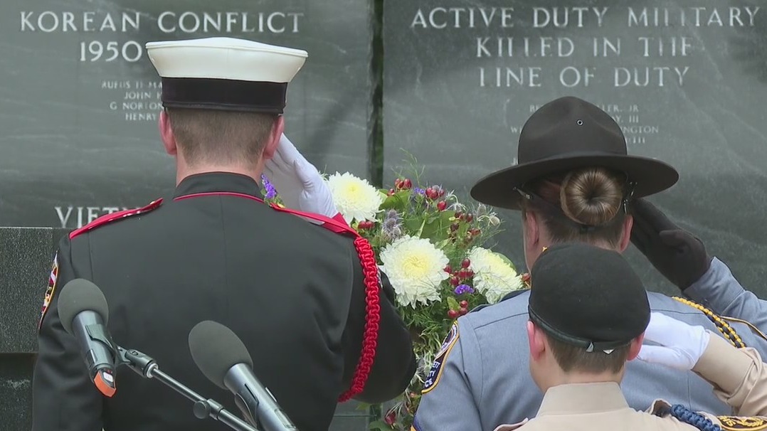 Gwinnett County inducts fallen heroes to memorial | FOX 5 Atlanta