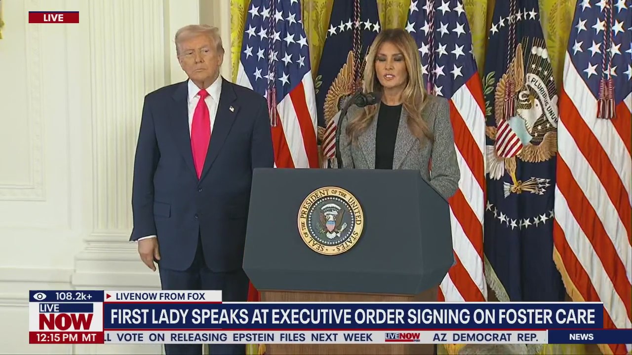 Trump, first lady unveil actions to support foster care