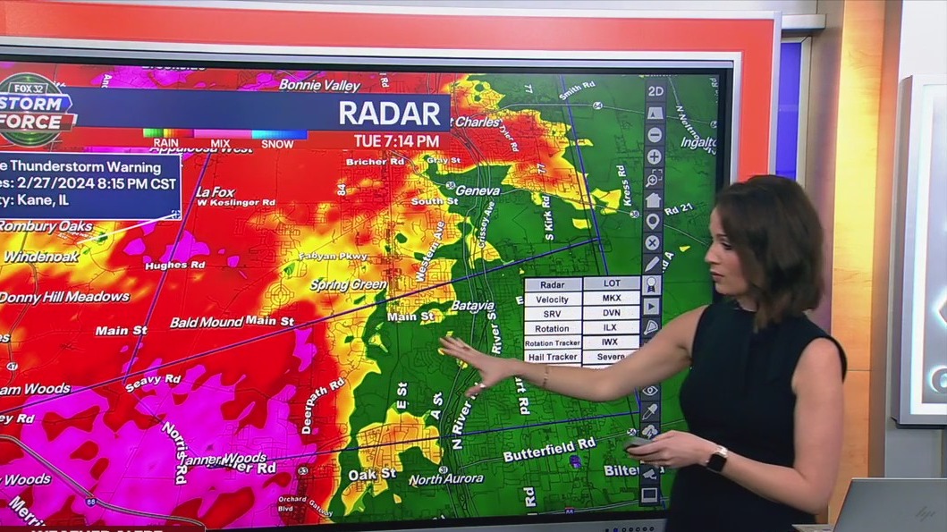 Chicago weather: Tornado warnings in effect across Chicagoland