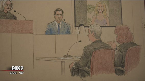 Justine Damond's fiance gives emotional testimony