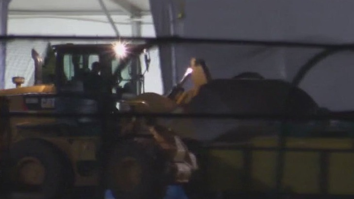 Crews begin tear down after Houston rodeo