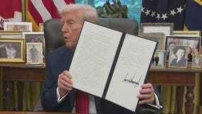 Pres. Trump signs TikTok deal