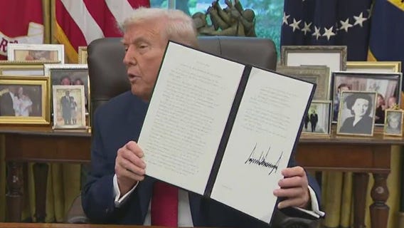 Pres. Trump signs TikTok deal