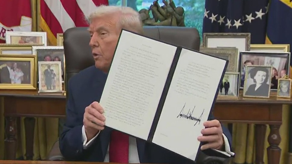 Pres. Trump signs TikTok deal