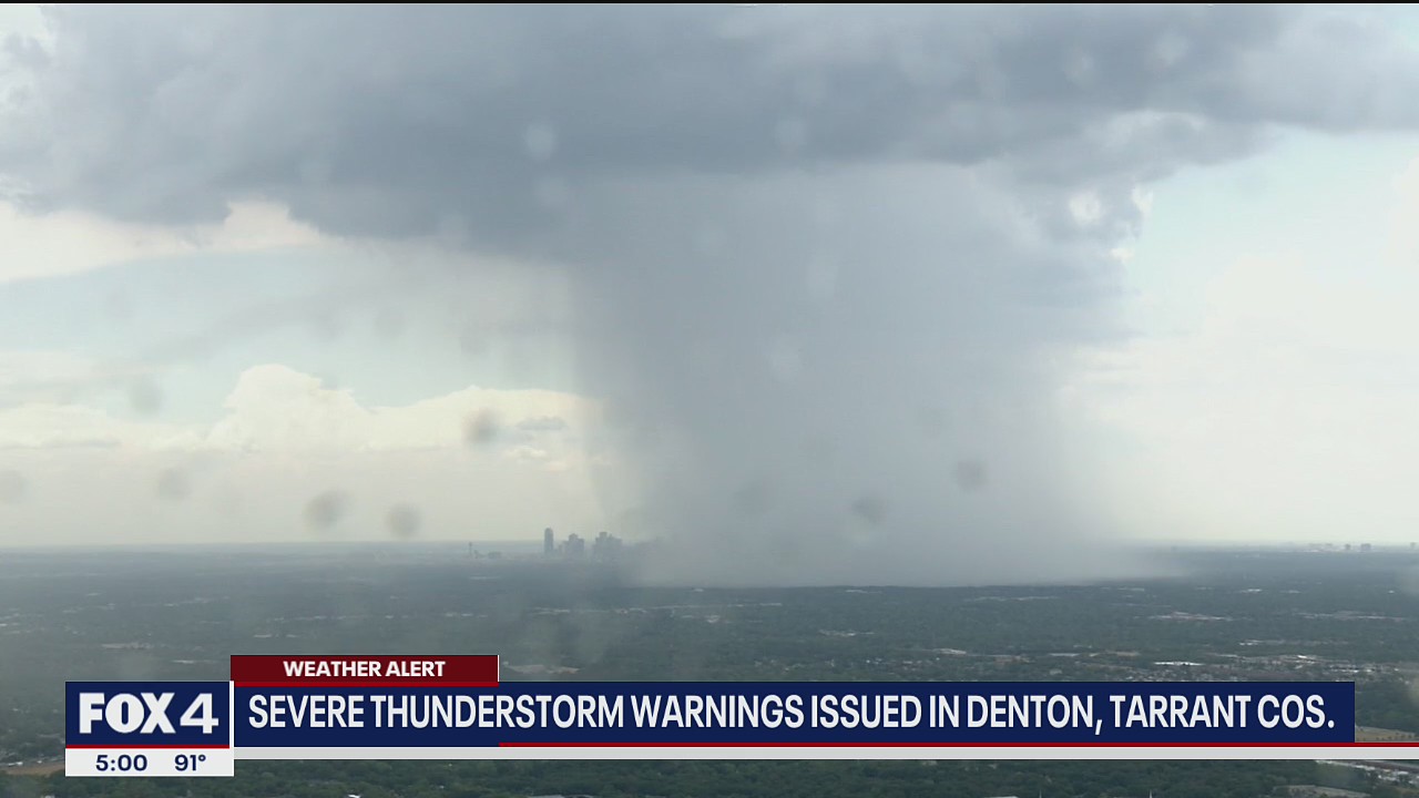 Dallas Weather: Evening August 10