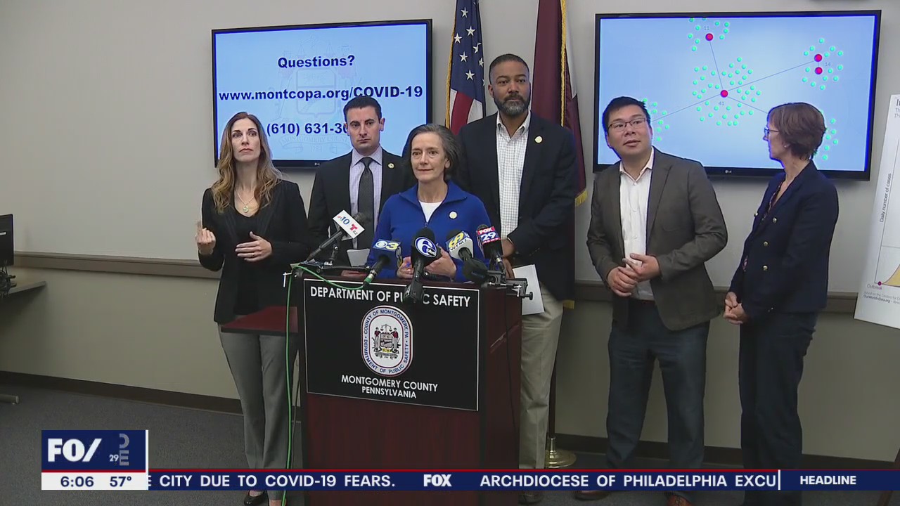 Montgomery County officials work to update residents on coronavirus outbreak