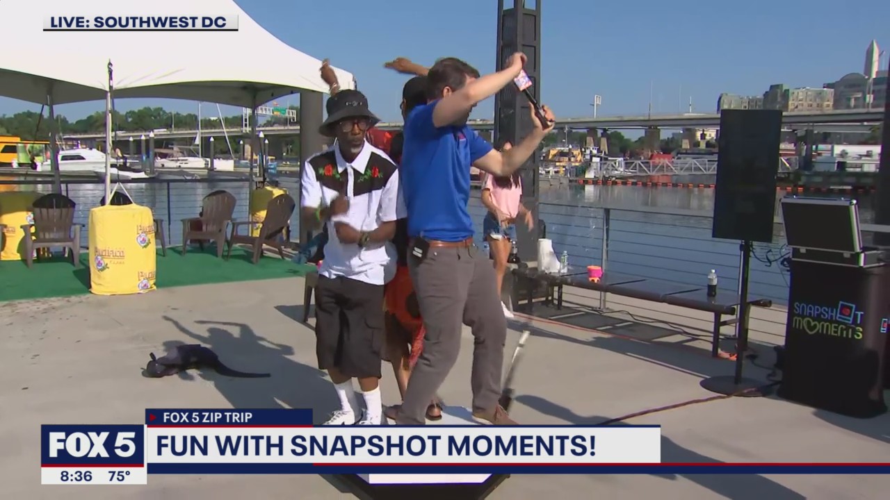 FOX 5 Zip Trip The Wharf: 360 Cam!