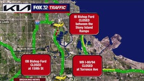 Black ice crashes cause commuters headaches on Chicago-area expressways