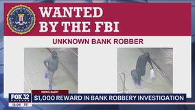 $1K reward offered in Chicago bank robbery investigation