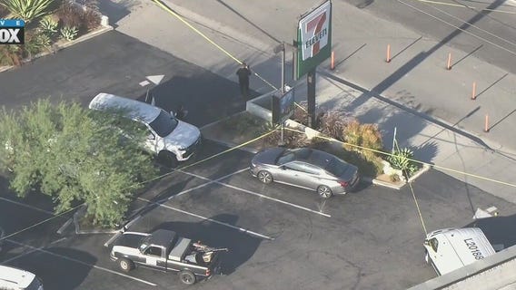 Armored truck targeted by armed robbers in 7-Eleven parking lot