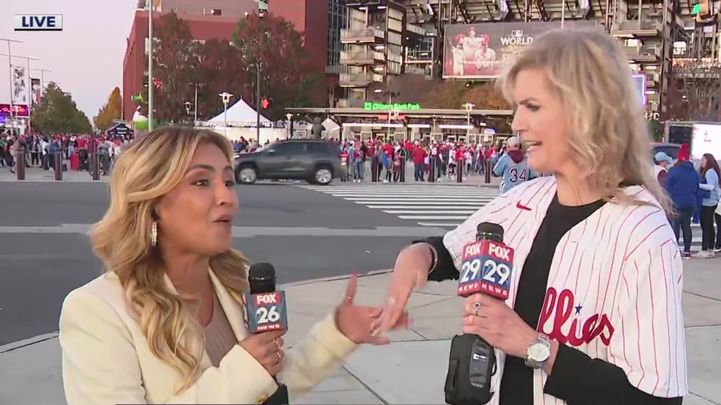 FOX 26 and FOX 29 have some friendly fun before Game 5