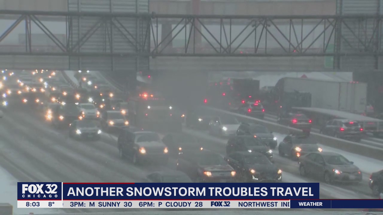 Snow-covered roads abound in NW Indiana after Thursday winter storm