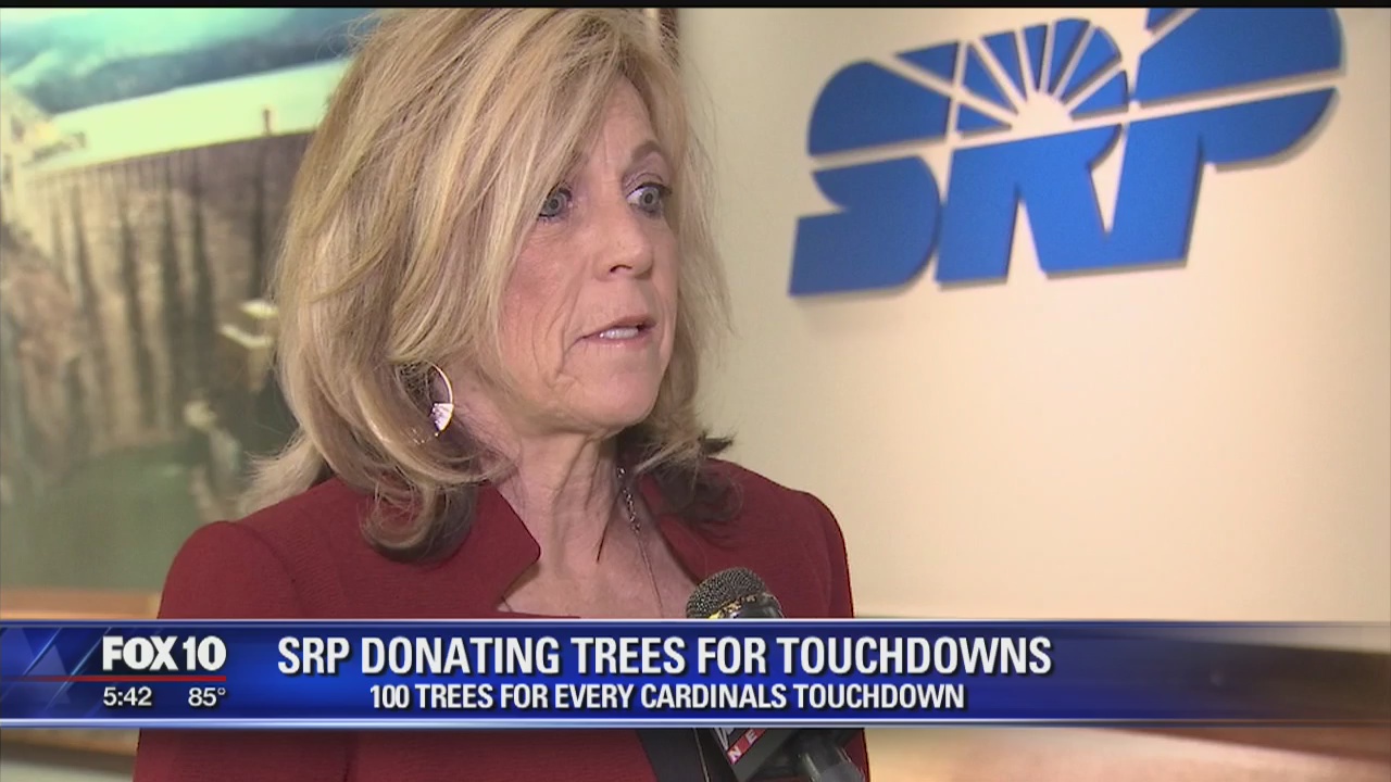 SRP planting trees to help the Arizona environment