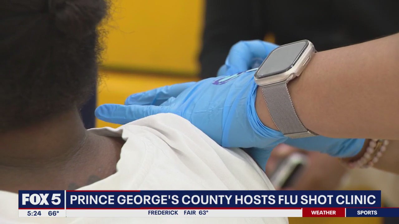 Prince George's County school district hosting flu shot clinic