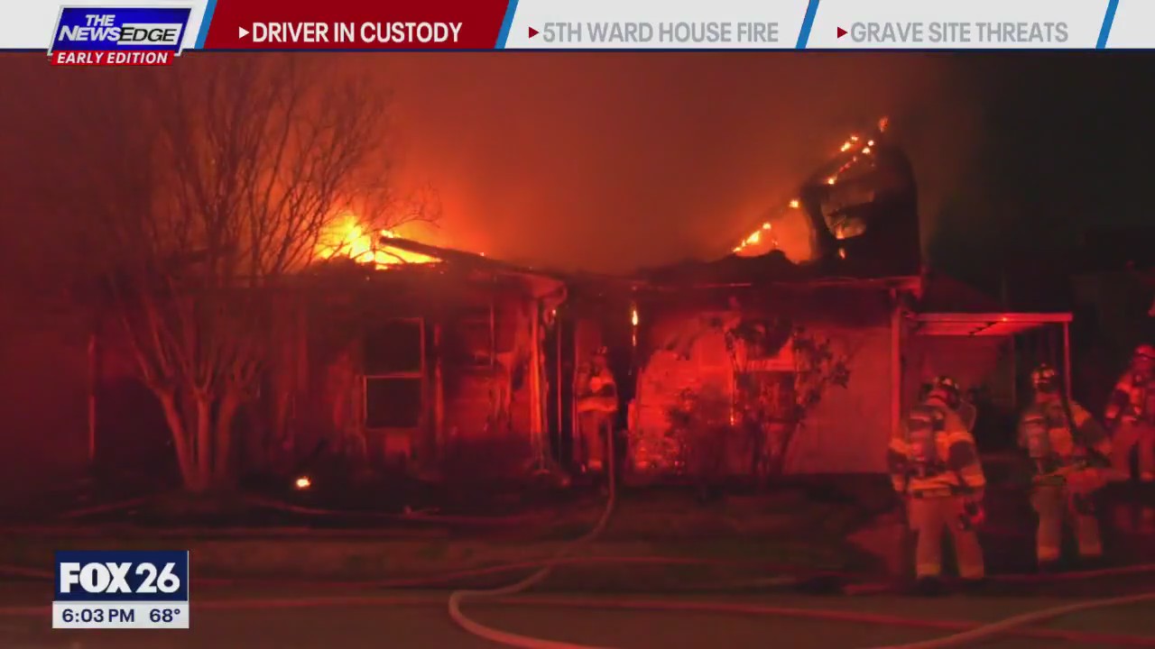 Crews rescue disabled couple from 5th ward fire