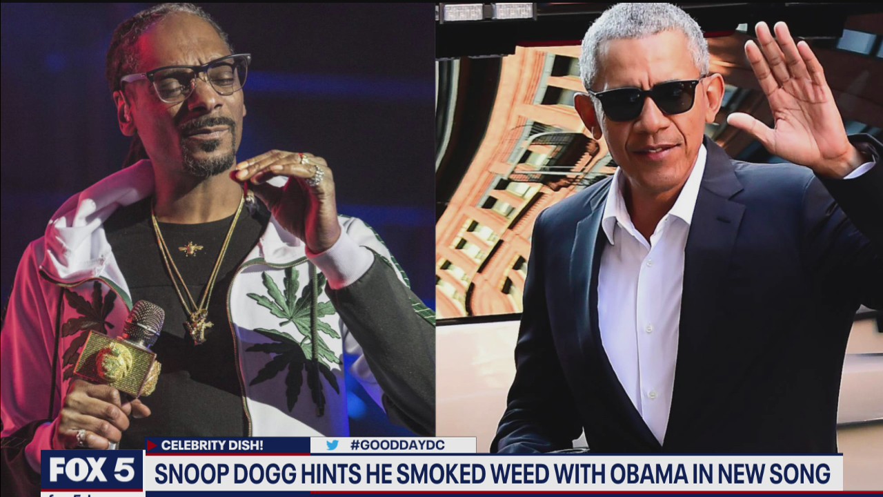 CELEBRITY DISH: Did Snoop Dogg smoke weed with Barack Obama?
