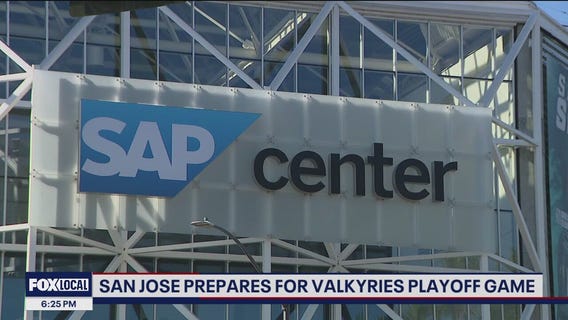 San Jose hosting Valkyries for Game 2 in playoffs