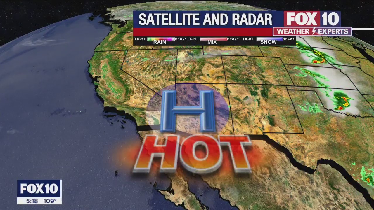 5 p.m. Weather Forecast - 7/7/23