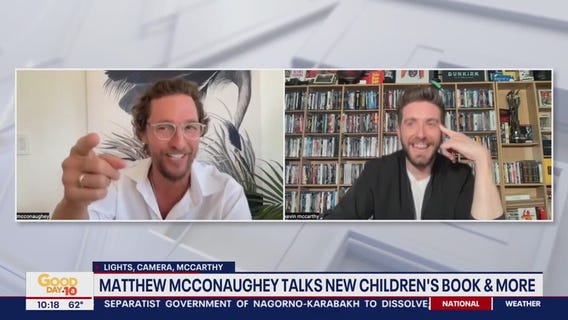 Matthew McConaughey on new children's book