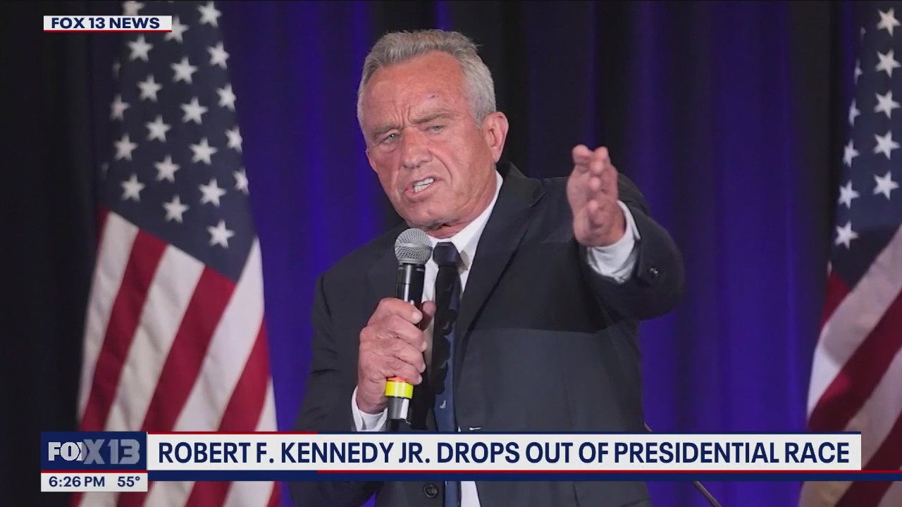 Robert F. Kennedy Jr. drops out of presidential race