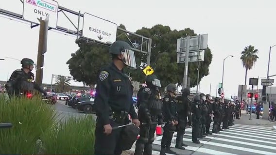 LA protests: Trump defends decision to send troops