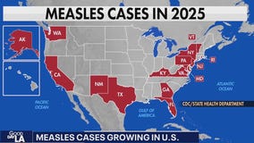 Measles cases growing in U.S.