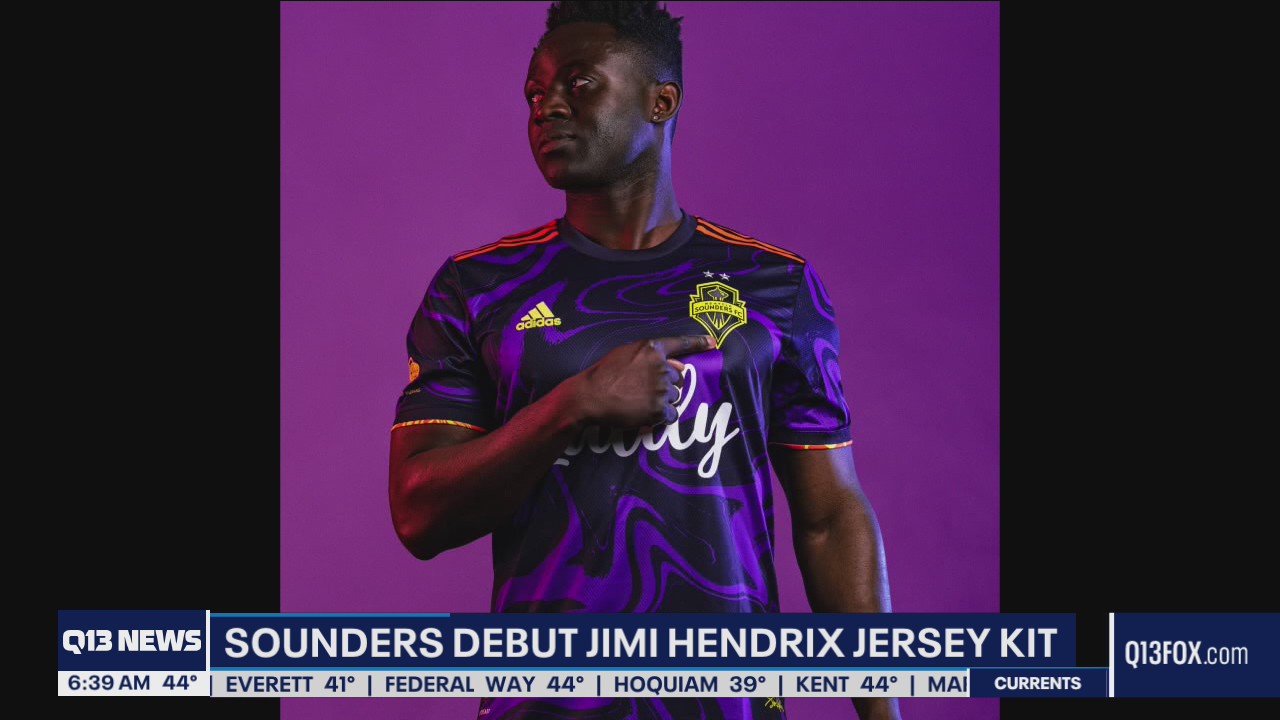 Sounders debut Jimi Hendrix jersey kit