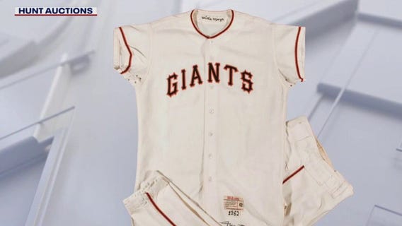 Willie Mays' personal collection on the auction block