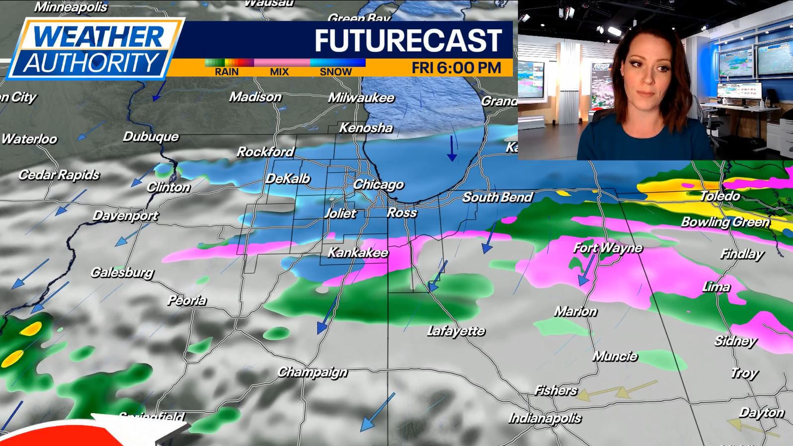 Chicago weather: Slushy snow expected Friday before a sunny, warmer weekend