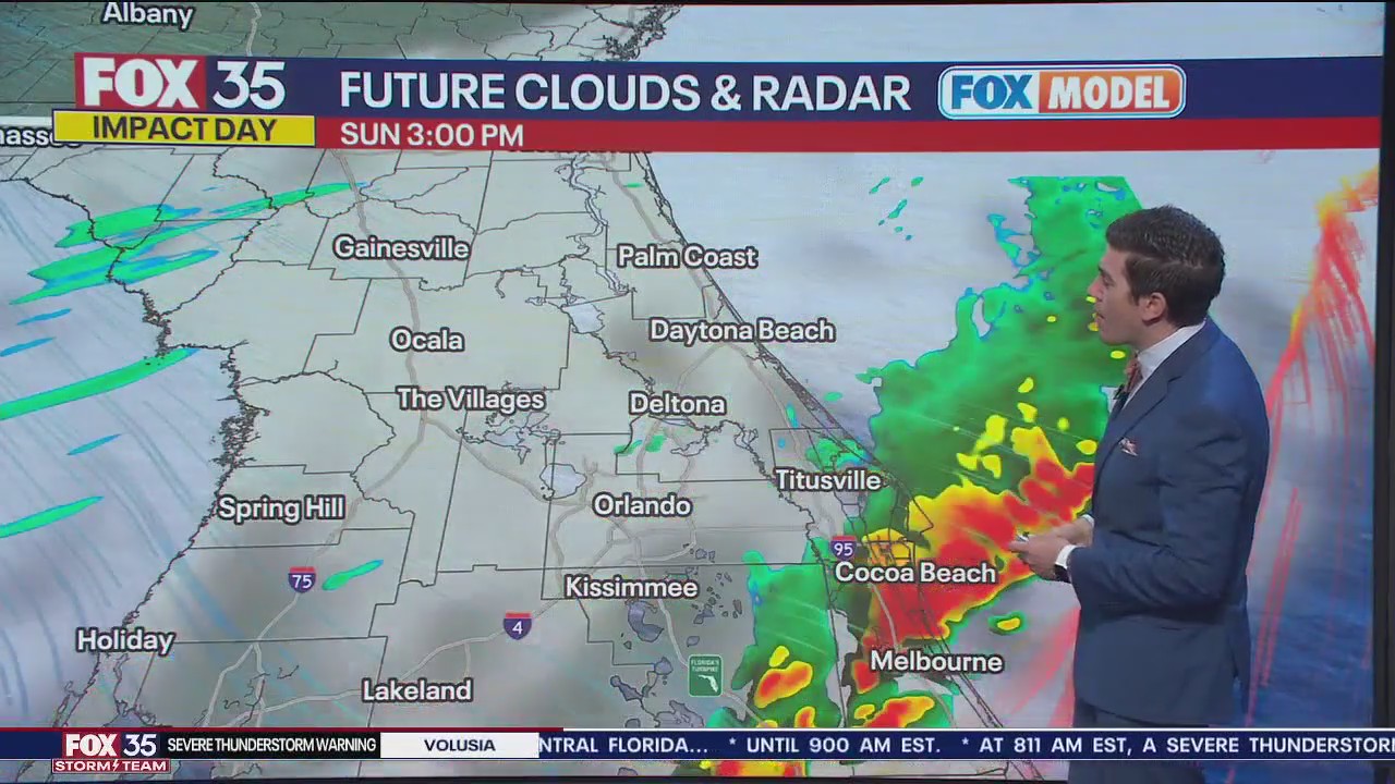 Orlando AM Weather Forecast: January 19, 2025