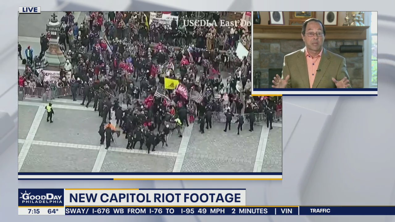 Jan. 6 committee releases new footage from Capitol riot