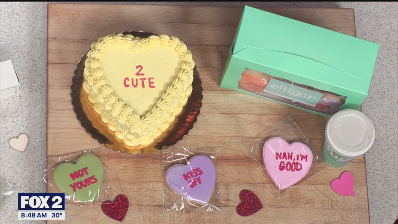 For the Love of Sugar stops by for a cake decorating lesson, shares classic butter cream frosting recipe