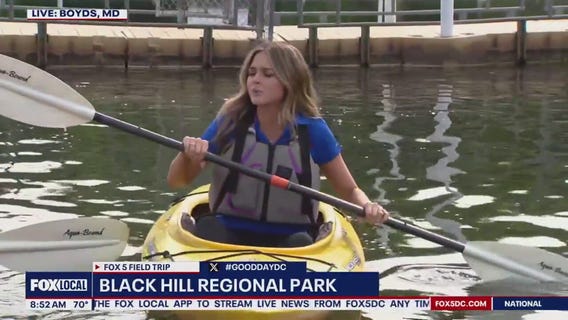 Boating at Black Hill Regional Park