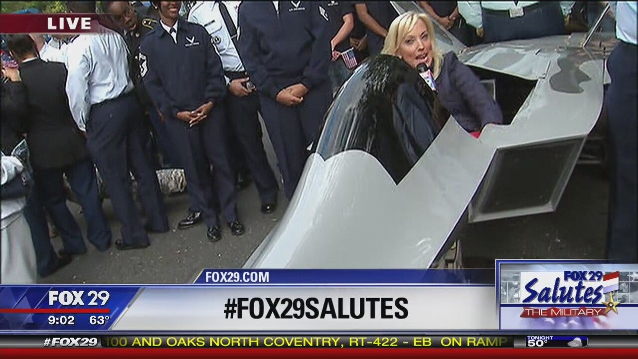 #FOX29Salutes at 4th and Market