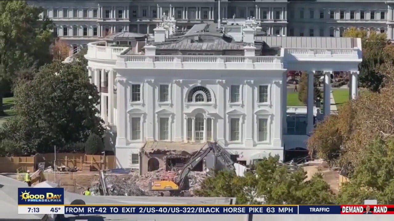 White House renovations clear way for Trump's ballroom