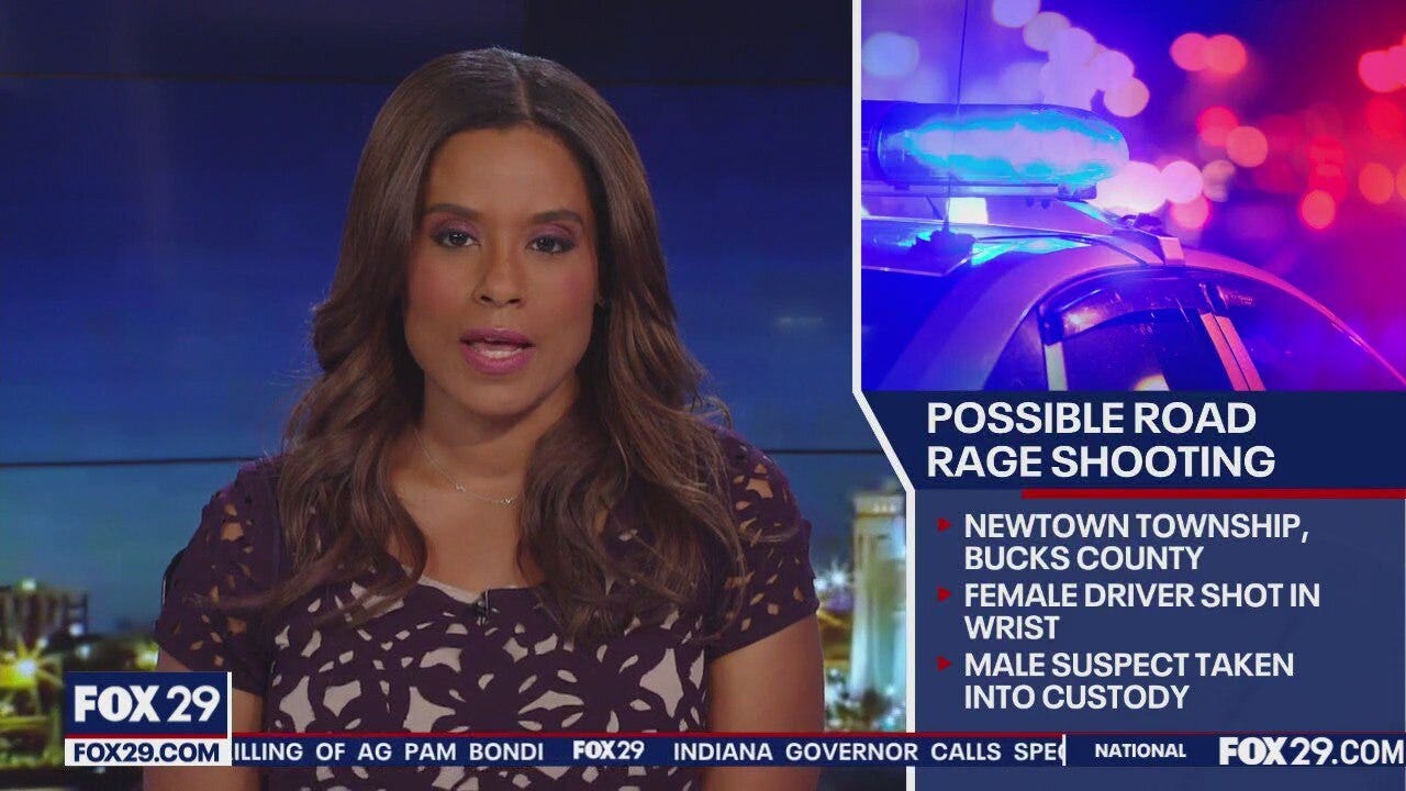 Woman shot during road rage incident in Newtown Twp.