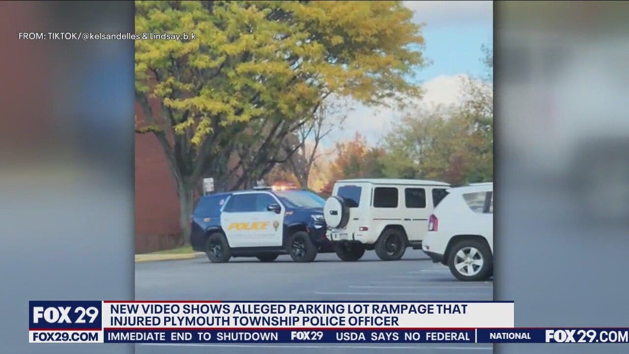 New video: Suspect rams into police vehicle multiple times injuring officer