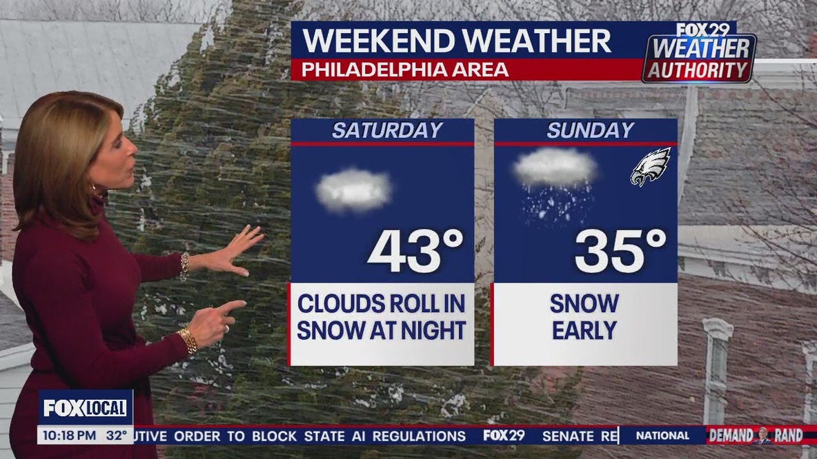 Weather Authority: Thursday 10 p.m. forecast