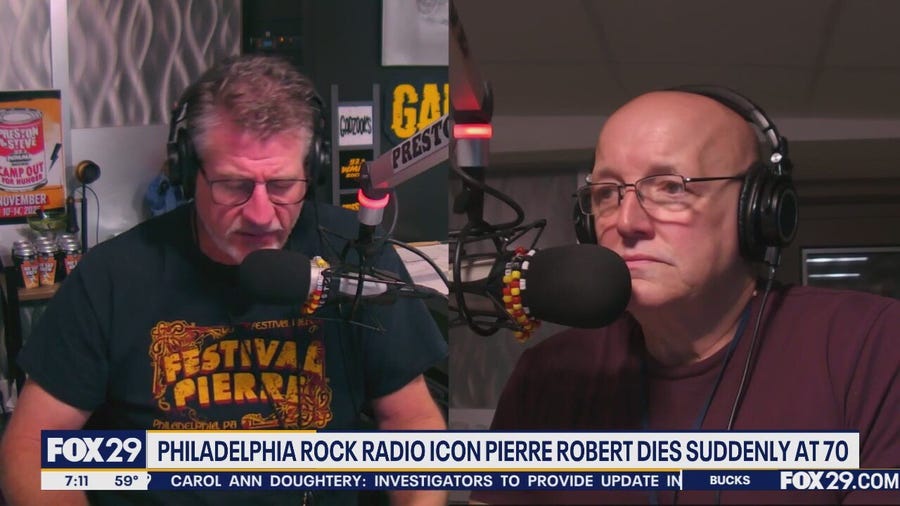 Pierre Robert: 93.3 WMMR's Preston and Steve remember Philadelphia radio legend