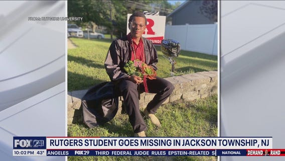 Rutgers student goes missing in Jackson Twp.