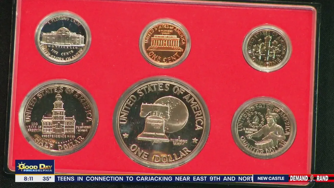U.S. Mint releases new coins for America's 250th birthday